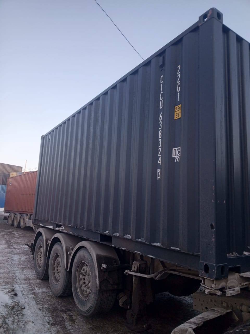 Морской контейнер CICU6383243